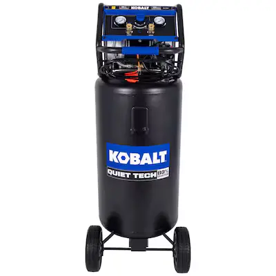 Kobalt QUIET TECH 26-Gallon Portable Electric 150 PSI Vertical Quiet Air Compressor