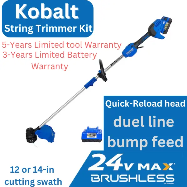 Kobalt 24 volt weed eater sale