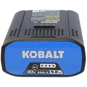 Kobalt 40-Volt 4-Amps 4.0ah Rechargeable Lithium Ion (Li-Ion) Cordless Power Equipment Battery